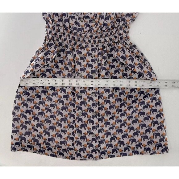 BCBGeneration Strapless Sundress Sz‎ Sm Elephant Print, Pockets Boho, Preppy - Picture 15 of 15